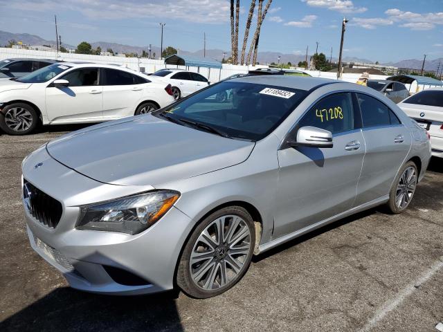 WDDSJ4EBXKN709215 - 2019 MERCEDES-BENZ CLA 250 SILVER photo 2