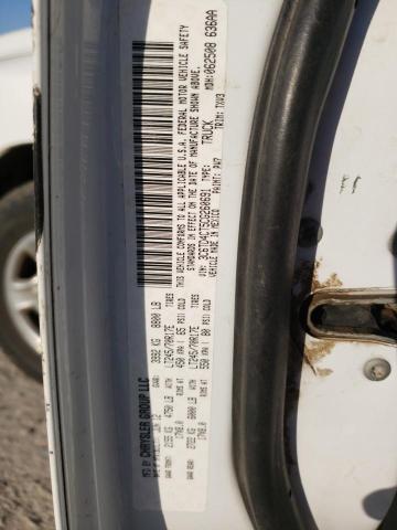 3C6TD4CT5CG260691 - 2012 DODGE RAM 2500 S Սպիտակ լուսանկար 10