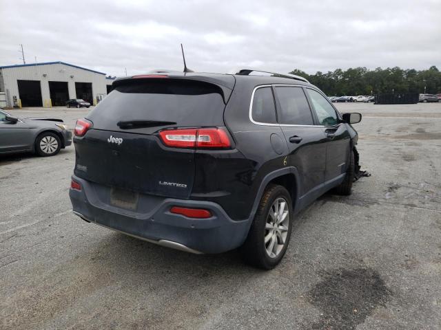 1C4PJLDBXJD504350 - 2018 JEEP CHEROKEE L BLACK photo 4