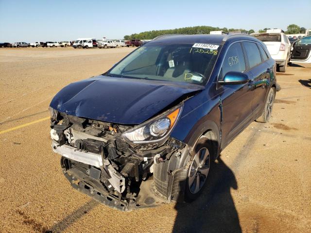 KNDCB3LC7J5125208 - 2018 KIA NIRO FE BLUE photo 2