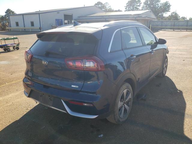 KNDCB3LC7J5125208 - 2018 KIA NIRO FE BLUE photo 4