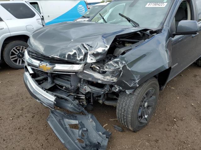 1GCGTCE35G1206414 - 2016 CHEVROLET COLORADO L GRAY photo 9