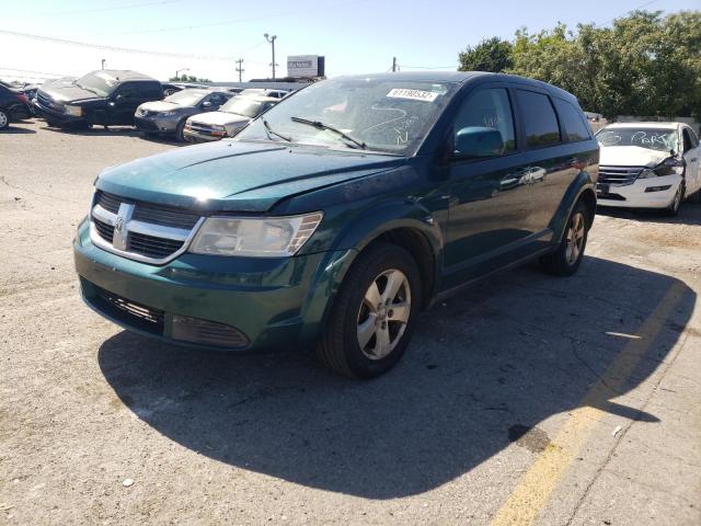 3D4GG57V69T551870 - 2009 DODGE JOURNEY SX GREEN photo 2