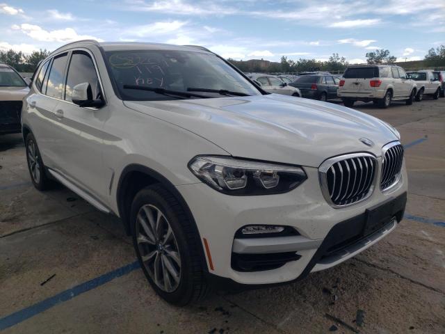 5UXTR9C5XKLD97945 - 2019 BMW X3 XDRIVE3 WHITE photo 1