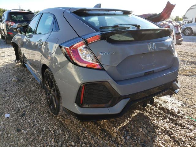 SHHFK7G40JU236994 - 2018 HONDA CIVIC SPOR GRAY photo 3