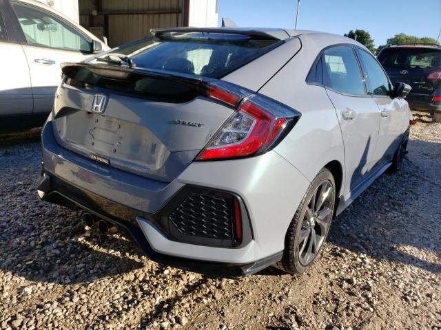 SHHFK7G40JU236994 - 2018 HONDA CIVIC SPOR 灰色 照片 4