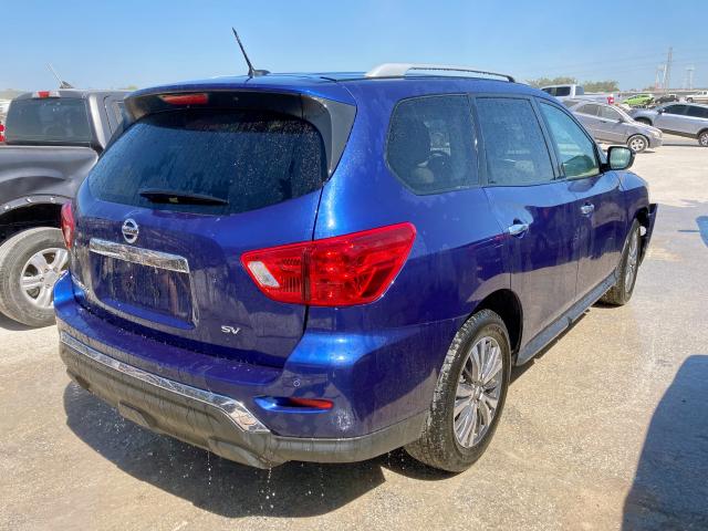 5N1DR2MN4JC647151 - 2018 NISSAN PATHFINDER BLUE photo 4