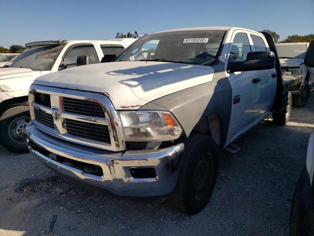 3C6TD5HT6CG301487 - 2012 DODGE RAM 2500 S WHITE photo 2