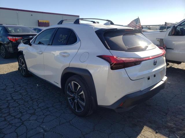 JTHX9JBH1M2040433 - 2021 LEXUS UX 250H WHITE photo 3