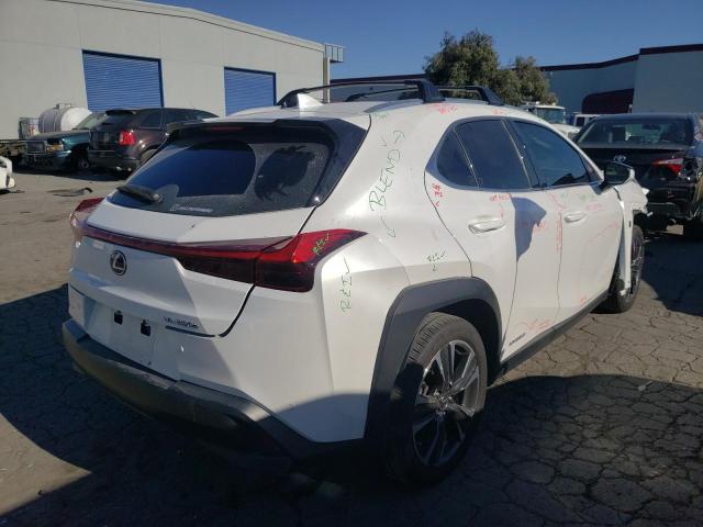 JTHX9JBH1M2040433 - 2021 LEXUS UX 250H WHITE photo 4