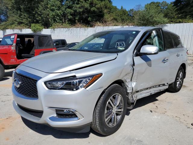 5N1DL0MN1LC536131 - 2020 INFINITI QX60 LUXE SILVER photo 2