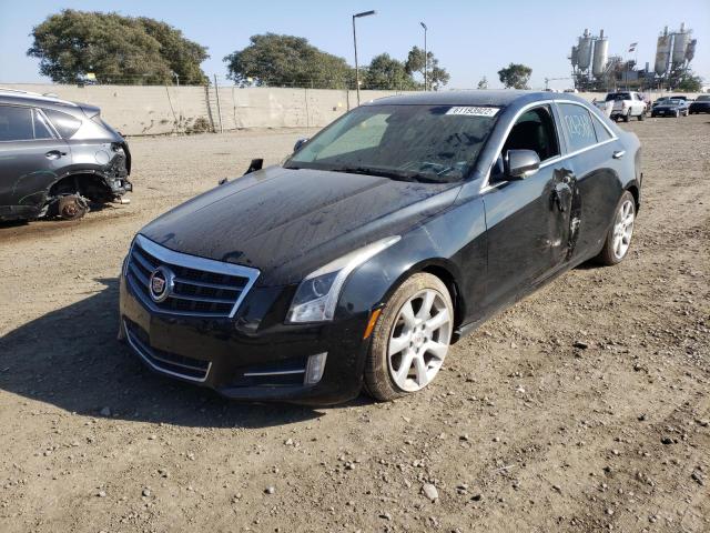 1G6AC5SX7E0195494 - 2014 CADILLAC ATS PERFOR BLACK photo 2