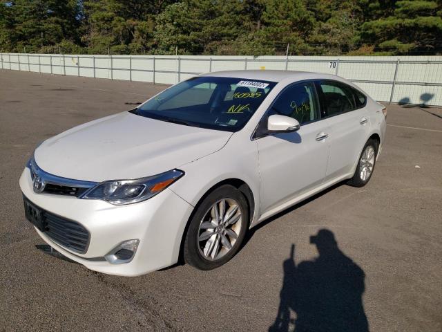 4T1BK1EB3FU160535 - 2015 TOYOTA AVALON XLE WHITE photo 2