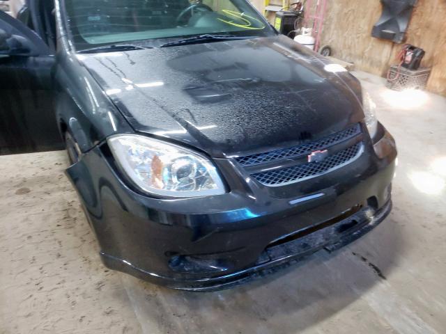 1G1AP18X687337548 - 2008 CHEVROLET COBALT SS BLACK photo 9