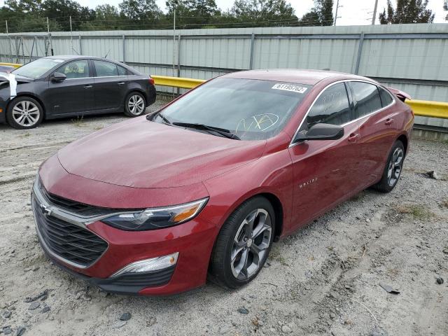 1G1ZG5ST1KF209814 - 2019 CHEVROLET MALIBU RS RED photo 2