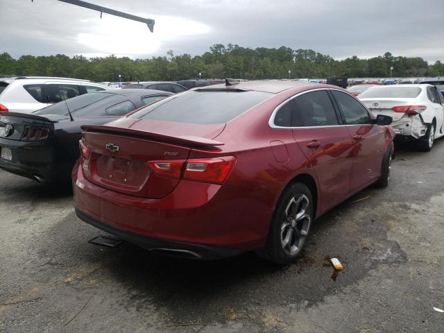 1G1ZG5ST1KF209814 - 2019 CHEVROLET MALIBU RS RED photo 4
