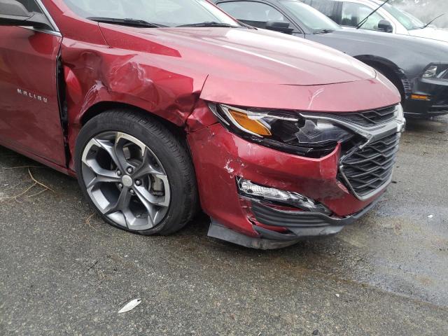 1G1ZG5ST1KF209814 - 2019 CHEVROLET MALIBU RS RED photo 9