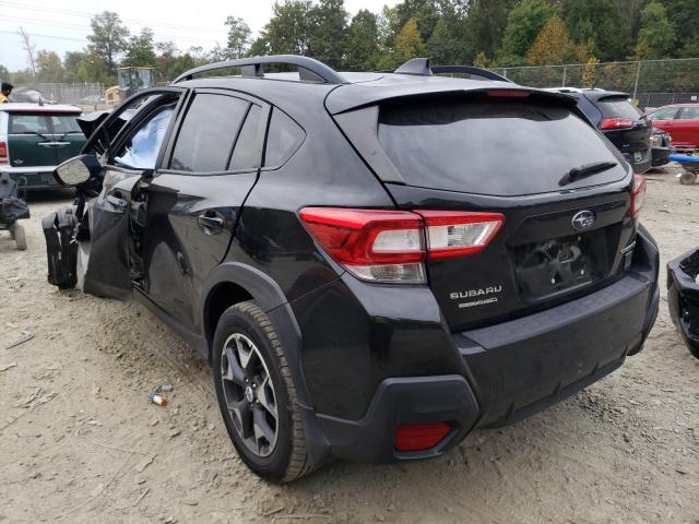 JF2GTABC4JH284305 - 2018 SUBARU CROSSTREK BLACK photo 3