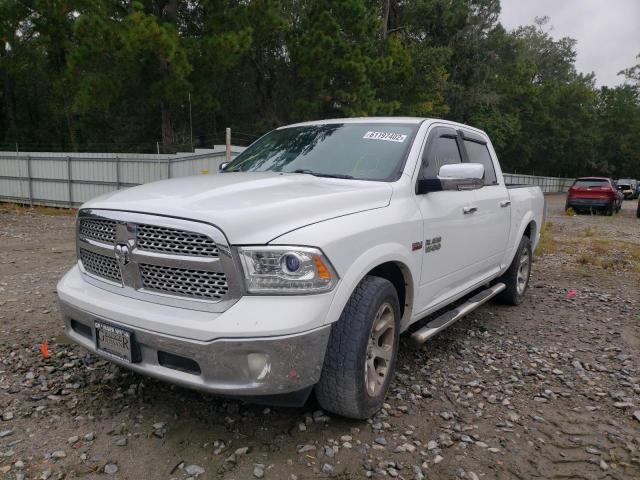 1C6RR6NT2GS319909 - 2016 RAM 1500 LARAM WHITE photo 2