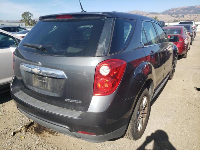 2CNALBEC4B6224694 - 2011 CHEVROLET EQUINOX GRAY photo 4