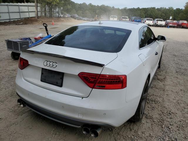 WAUCGAFR8DA027061 - 2013 AUDI S5 PREMIUM WHITE photo 4