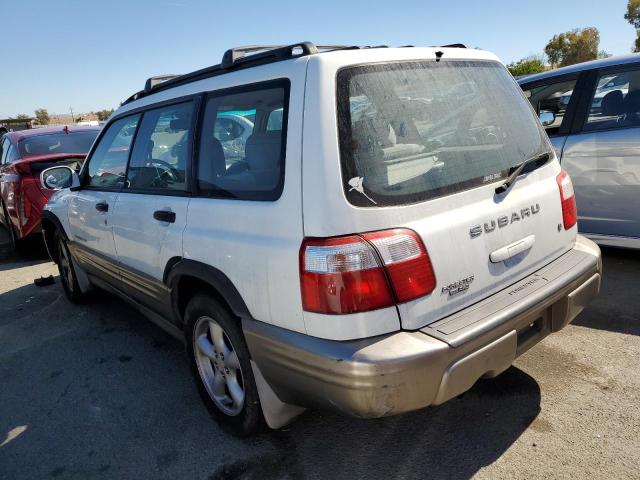 JF1SF65542H758528 - 2002 SUBARU FORESTER S WHITE photo 3