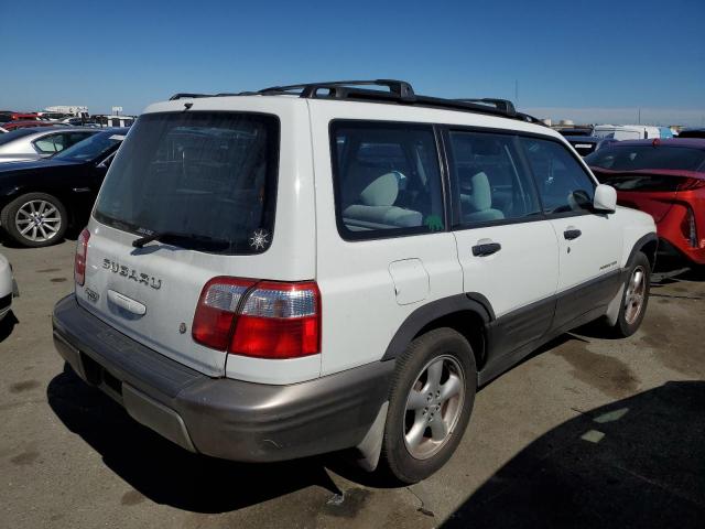 JF1SF65542H758528 - 2002 SUBARU FORESTER S WHITE photo 4