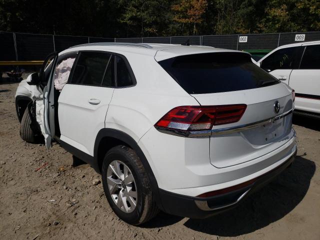 1V2GC2CA8LC213270 - 2020 VOLKSWAGEN ATLAS CROS Белый фото 3