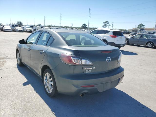 JM1BL1V77C1609452 - 2012 MAZDA 3 I GRAY photo 3