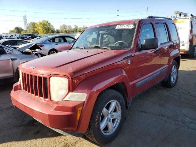 1J8GN28K19W545662 - 2009 JEEP LIBERTY SP RED photo 2