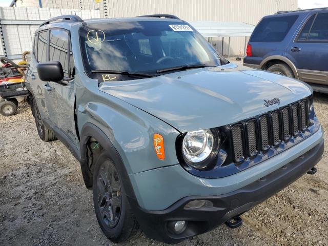 ZACCJBAB0JPH99022 - 2018 JEEP RENEGADE S BLUE photo 1