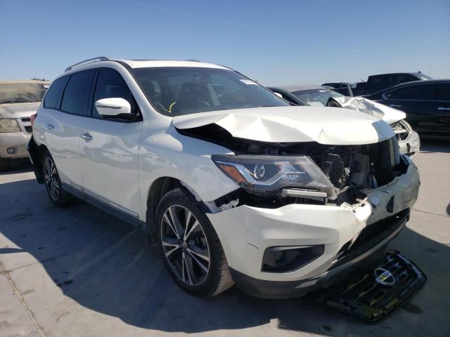 5N1DR2MN1JC627245 - 2018 NISSAN PATHFINDER WHITE photo 1