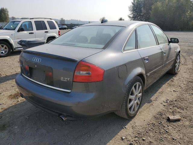 WAUCD64BX4N062446 - 2004 AUDI A6 S-LINE CHARCOAL photo 4