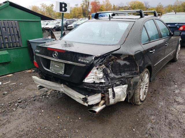 WDBUF87XX8B186615 - 2008 MERCEDES-BENZ E 350 4MAT BLACK photo 9