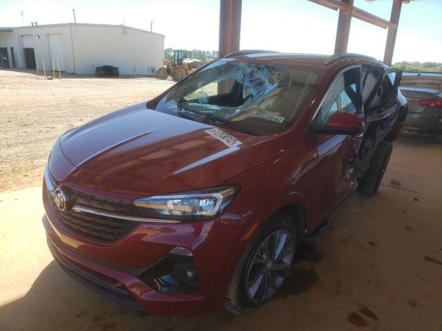 KL4MMBS23LB092790 - 2020 BUICK ENCORE GX RED photo 2