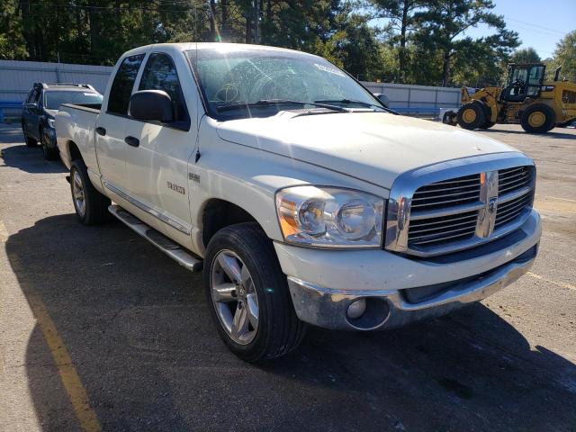 1D7HU18208J164542 - 2008 DODGE RAM 1500 S WHITE photo 1