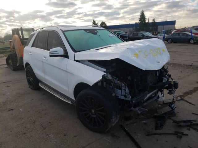 4JGDA5HBXHA857848 - 2017 MERCEDES-BENZ GLE 350 4M WHITE photo 1