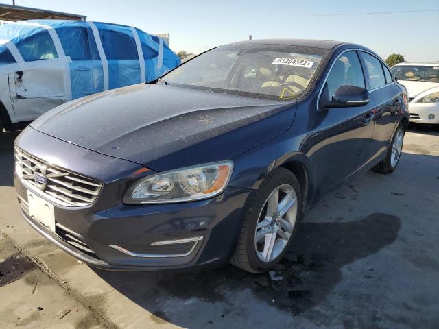 YV140MFB8F1311805 - 2015 VOLVO S60 PREMIE BLUE photo 2