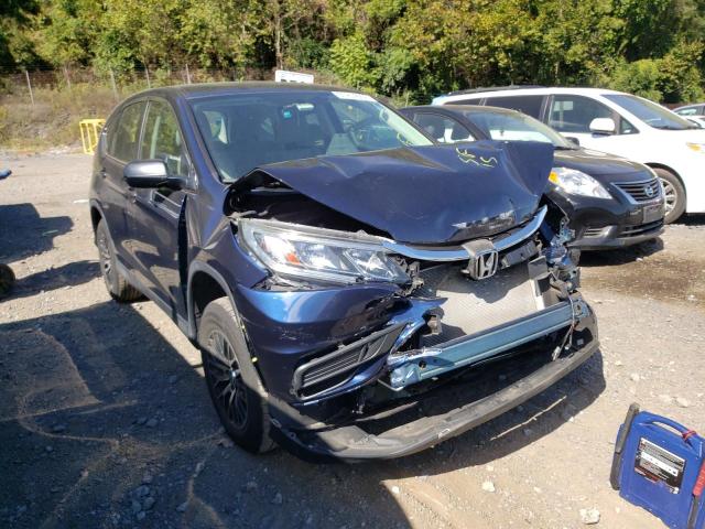 2HKRM4H39FH693597 - 2015 HONDA CR-V LX BLUE photo 1