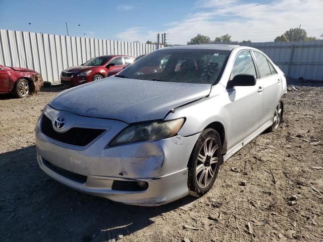 4T1BE46K67U523497 - 2007 TOYOTA CAMRY CE SILVER photo 2