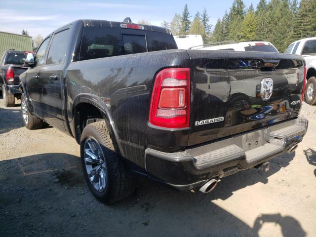 1C6SRFJTXKN636268 - 2019 RAM 1500 LARAM BLACK photo 3