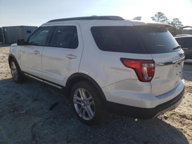 1FM5K7D82HGA55332 - 2017 FORD EXPLORER X WHITE photo 3