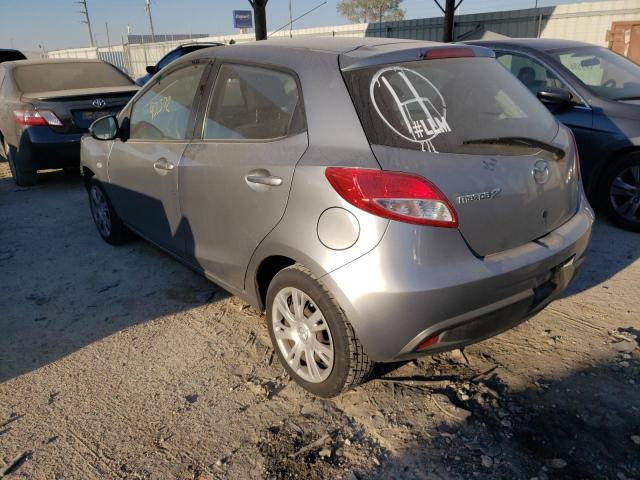 JM1DE1KYXE0175164 - 2014 MAZDA MAZDA2 SPO 银色 照片 3