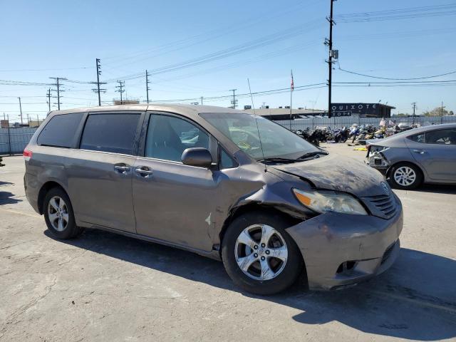 5TDZK3DC7DS391318 - 2013 TOYOTA SIENNA GRAY photo 1