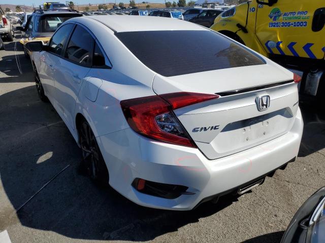 2HGFC2F81LH530988 - 2020 HONDA CIVIC SPOR WHITE photo 3