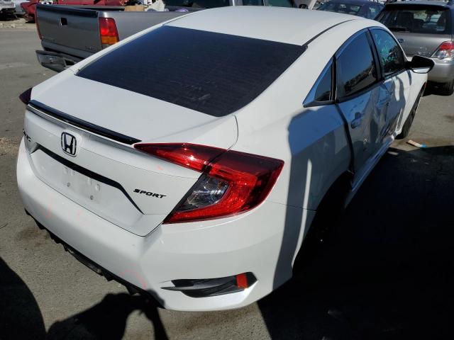 2HGFC2F81LH530988 - 2020 HONDA CIVIC SPOR WHITE photo 4