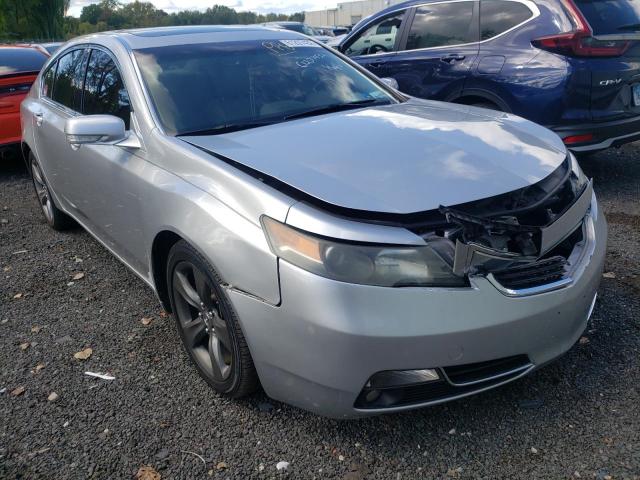 19UUA9F5XDA001731 - 2013 ACURA TL TECH SILVER photo 1