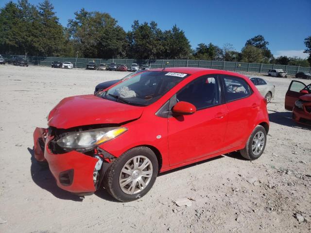 JM1DE1KY7E0177843 - 2014 MAZDA MAZDA2 SPO RED photo 2