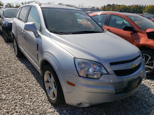 3GNAL4EK4ES626624 - 2014 CHEVROLET CAPTIVA LT SILVER photo 1