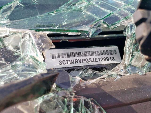 3C7WRVPG3JE129913 - 2018 RAM PROMASTER 黑色 照片 10